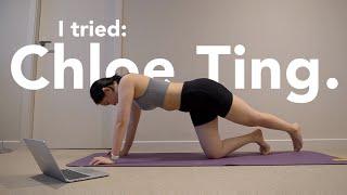 the 2 week CHLOE TING shred challenge: My honest thoughts 