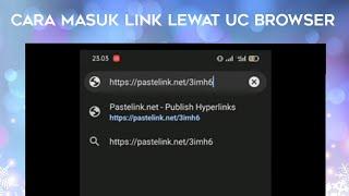 Cara membuka Link Mbah Maryono Lewat Browser