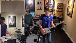 The Boys are Back in Town Drum and Guitar cover