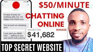 Earn $500 per day chatting with lonely people in this 3 secret websites