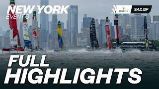 Weekend Highlights // Mubadala New York Sail Grand Prix | SailGP
