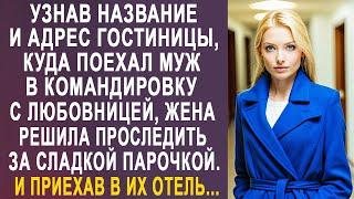 Узнав адрес гостиницы, куда поехал муж в командировку, жена решила за ним проследить...