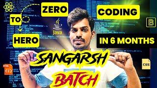 Full Stack Web Development  Course [Sangarsh batch]  Registration | Placement Preparation