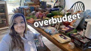 Grocery Haul, Watch me BUST my Budget! | MOM of 11 GROCERY HAUL