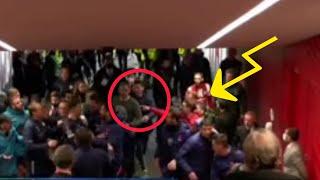 Manchester City and Atletico Madrid, Tunnel Fight, Champions League, 2022
