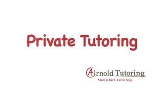 Arnold Tutoring Private Tutoring