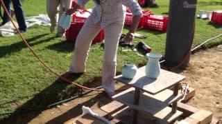 Wereldsgeluk Raku Firing