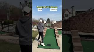 DAY 1: Breaking 30 Challenge (Holes 1-9)#minigolf #viral