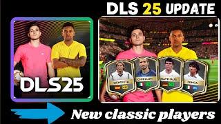 DLS 25 Update – New Classic Players in Dream League Soccer 2025!