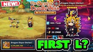 NEW DERIERI TANK IS GREAT OR MID? PvP & Tower! | 7DS: Idle Adventure!