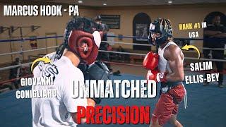 PEERLESS! The SHARPEST Boxer in Philly Spars With Local Talents!