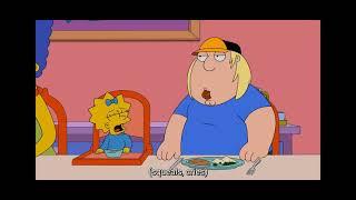 Family guy s13 ep1- Chris and Maggie snitchs for pacifier