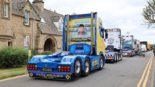 Trucks leaving Truckfest Scotland 2024 (UNCUT)