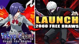 TOKYO GHOUL BREAK THE CHAINS LAUNCH IN 3 DAYS & 2000 FREE SUMMONS!!!! (launch gift code)