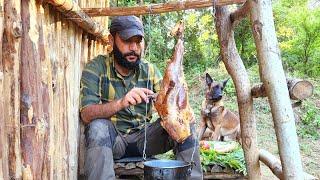 Tandoor-Ofen, unterirdisches Lammkochen, Angeln, Fangen und Kochen, Bushcraft-Camp