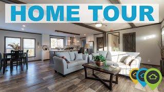 The Answer to Affordable Housing is Manufactured Homes - Home Tour!