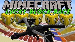 Minecraft: Lucky block race | Med Softis, figgehn & jnx | Modded Mini-Game