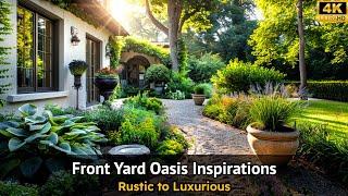 Front Yard Oasis Concepts: Diverse Design Ideas | Designing from Cozy to Classy