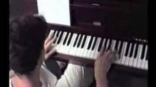 my brother Dor plays chopin (impromptu) 1994