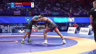 Mohammadreza Abdolhamid GERAEI (IRI) vs. Hasrat JAFAROV (AZE) | Seniors World Championships 2023 | Q