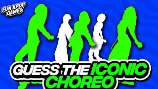 ⭐️GUESS THE KPOP SONG BY CHOREOGRAPHY | ICONIC CHOREOS - FUN KPOP GAMES 202