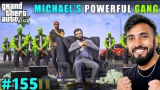 MICHAEL'S POWERFUL GANG | TECHNO GAMERZ GTA 5 GAMEPLAY #155 @Tecnogamerz1_9