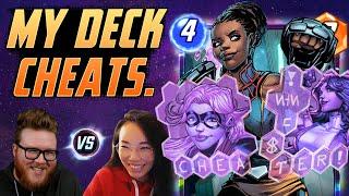 This deck cheats... Moon Stature vs ninaisnoob!