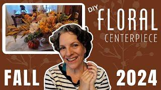 Fall Decor 2024 || DIY Floral Centerpiece ||