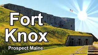 Exploring the HISTORIC and AMAZING Fort Knox CIVIL WAR ERA FORT in Prospect Maine