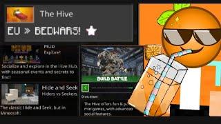 ИГРАЮ НА СЕРВЕРЕ THE HIVE В МАЙНКРАФТ | СОКПЛЕЙ #сокплей #thehive #minecraft #minigames #скатился