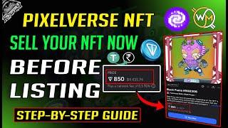 Sell Pixelverse NFT Before Listing: A Step-by-Step Guide | Pixelverse NFT Claim Price | Hindi/Urdu