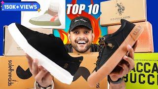 10 Best Black Casual Shoes/Sneakers for College  YOHO, Campus Shoes Haul Review 2024 | ONE CHANCE