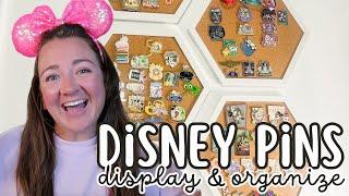 DISNEY PINS | How to Organize & Disney Disney Pins