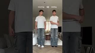 WEARING vs STYLING  Which outfit would you wear? Subscribe for #fashion