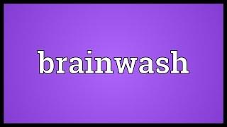 Brainwash Meaning