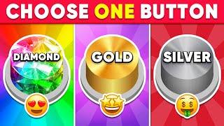 Choose One Button! Diamond, Gold or Silver ⭐ Fox Quiz