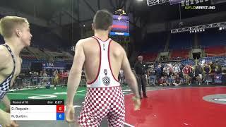 2018 USMC-USAW Cadet & Junior GR Nationals/Junior 120 Round Of 16 - Dylan Ragusin (IL) Vs. Noah Su