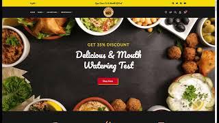 CRO Food Shopify Store Homepage Example by Veda Builder 