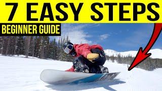 How To Carve Your SNOWBOARD! | BEGINNER GUIDE!