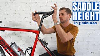 The Quick & Simple Saddle Height Method