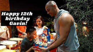 Happy 12th birthday Gavin!
