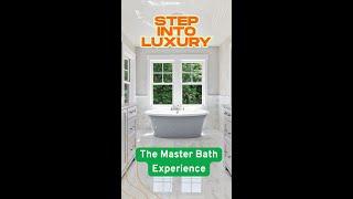 Step into Luxury Stunning Master Bath with Spa-Like Features  High-End Finishes! #shorts