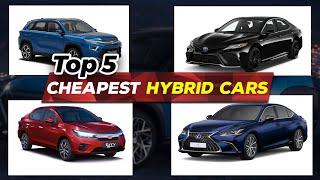 Top 5 cheapest Hybrid Cars in the World | #shorts | CarDrJJ Online