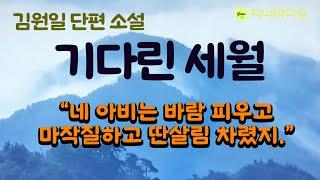 김원일'기다린 세월'/ "네 아비는 바람 피우고 마작질하고 딴살림 차렸지." "늙은이라고 왜 낙이 없겠나. 그자식 살아 돌아올 그날까지 기다리야제."/ 지니라디오/ 오디오북