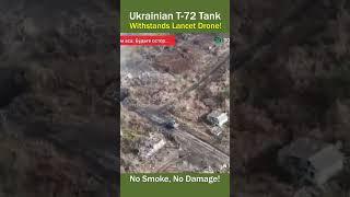 How Cage Armor Saved This Ukrainian T-72 from Lancet Drone Attack