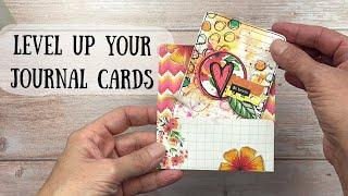 Journal Card Zhuzh Up | Fun way to level up your journal cards | ShanoukiArt