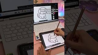 Digital drawing  Samsung tablet + laptop | digital art | galaxy tab S9+ | photoshop drawing tablet