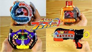 爆上戦隊ブンブンジャー変身アイテム BoonBoomger All Henshin items, Power Rangers Burnout Morphers