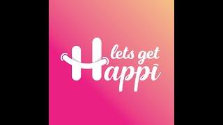 LetsGetHappi, the world's first mental health app with 24/7 access to therapy!