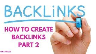 Directory Submission and Guest Posting | Backlinks building Strategy Part 2 | Okey Ravi